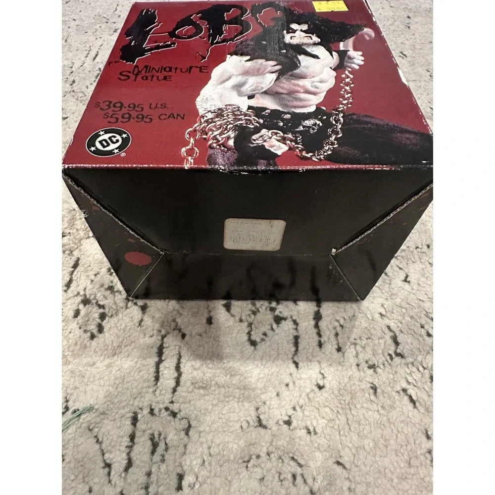 LOBO Mini Statue - DC Comics 1997 - Limited‎ Edition of 5000 DAMAGED